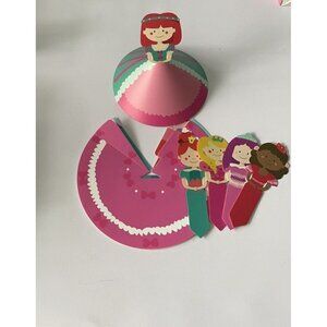 6/$20 ⭐️ Princess Sturdy Flat and Plastic Doll